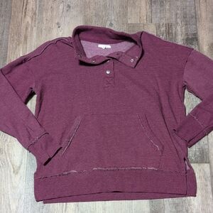 Maurices Maroon Pullover Sweater